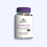 إنفينيتي كالسيما بلس فيتامين لعلاج نقص فيتامين د والكالسيوم شيكولاتة قابله للمضغ 30 قطعة